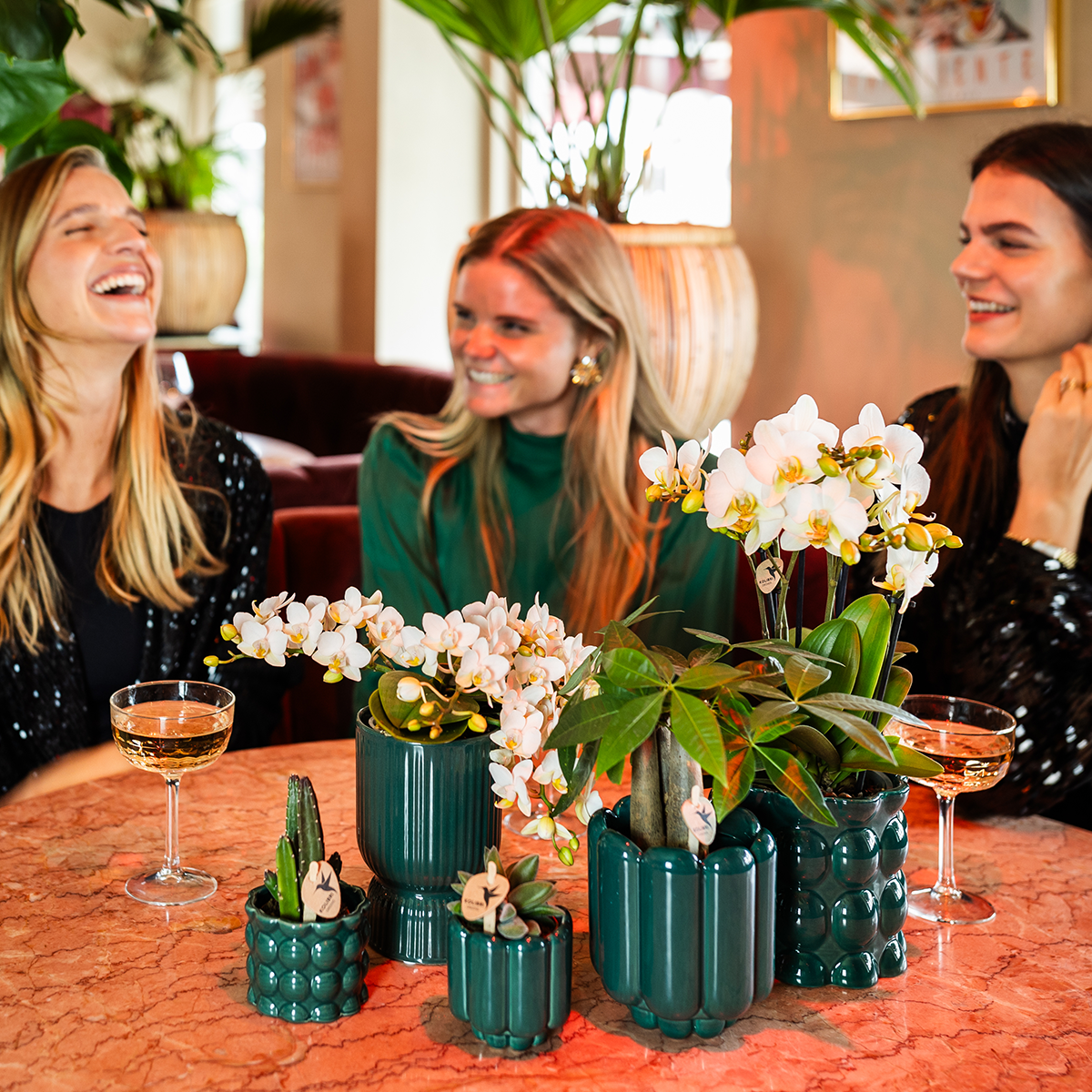 Kolibri Home | Diabolo sierpot | Ø9cm - Green