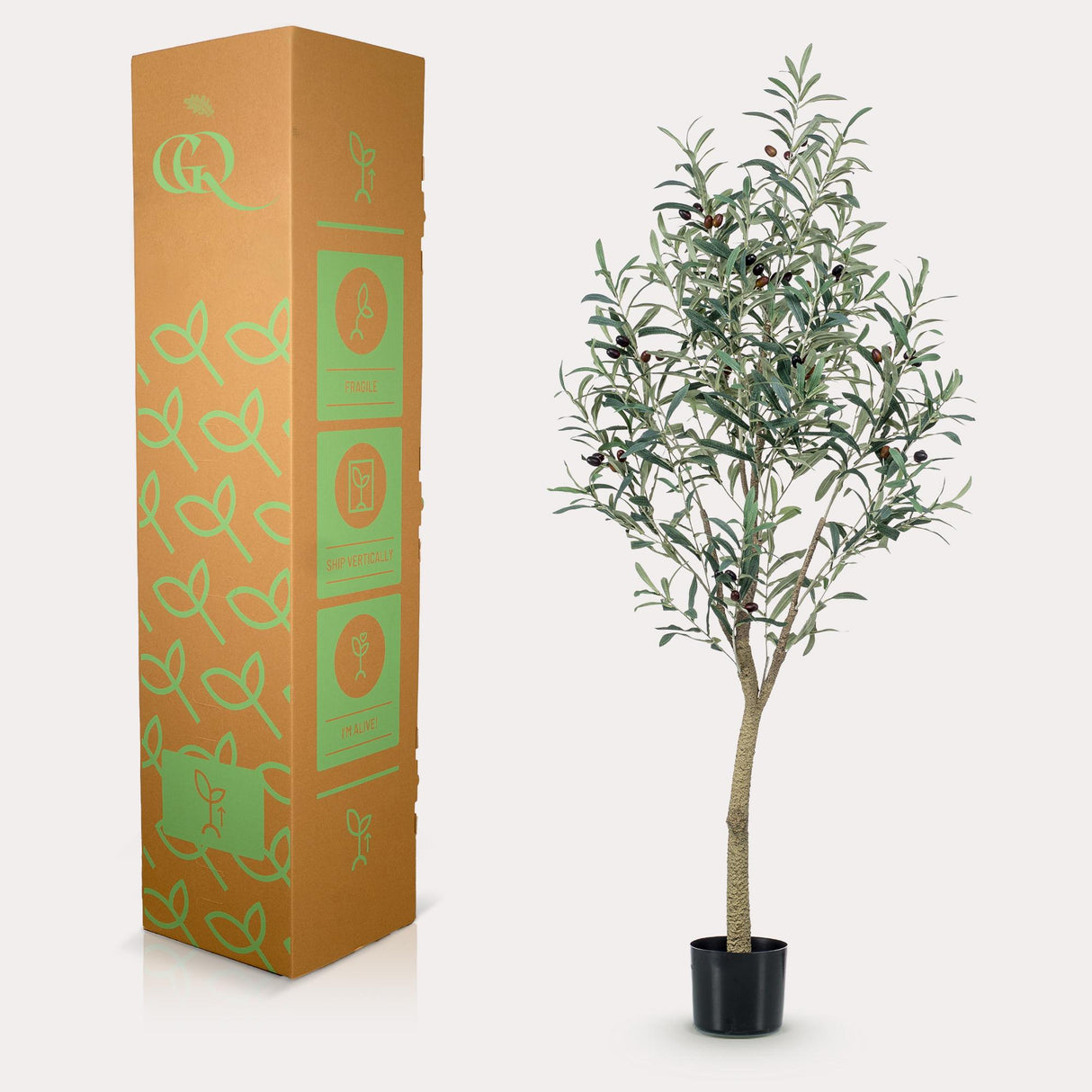 Kunst Olijfboom - Olea europaea - Olijfboom - 140 cm