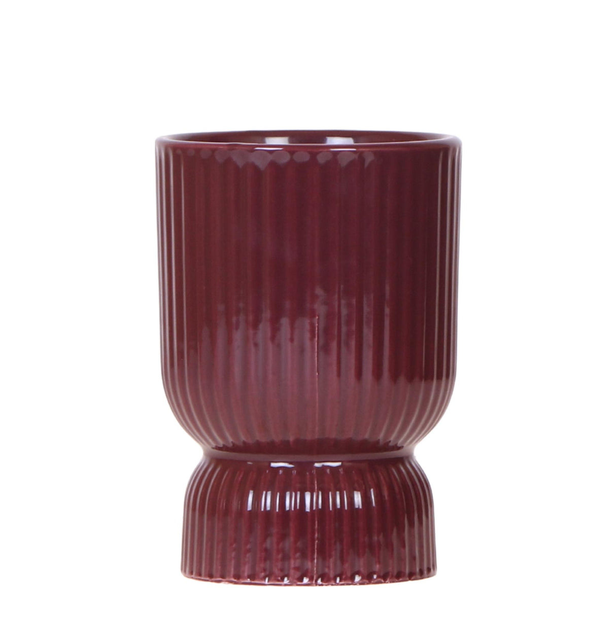 Kolibri Home | Diabolo sierpot | Ø9cm - Burgundy