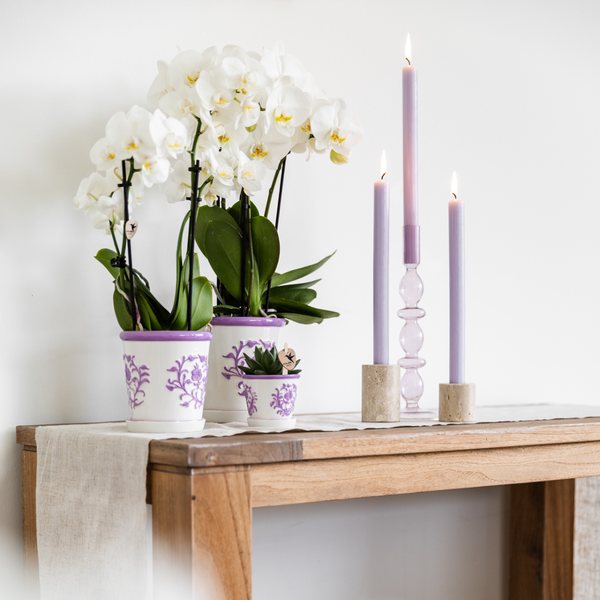 Malaga pot - Lilac - Ø12cm