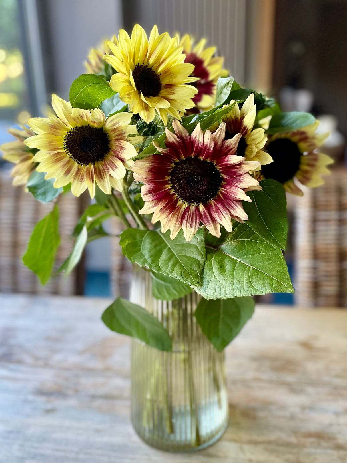 Zonnebloemen boeket