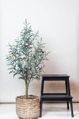 Kunst Olijfboom -  Olea europaea - Olijfboom - 115 cm