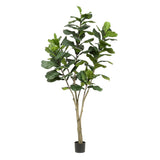 Kunstpflanze - Ficus Lyrata - Tabakpflanze - 210cm