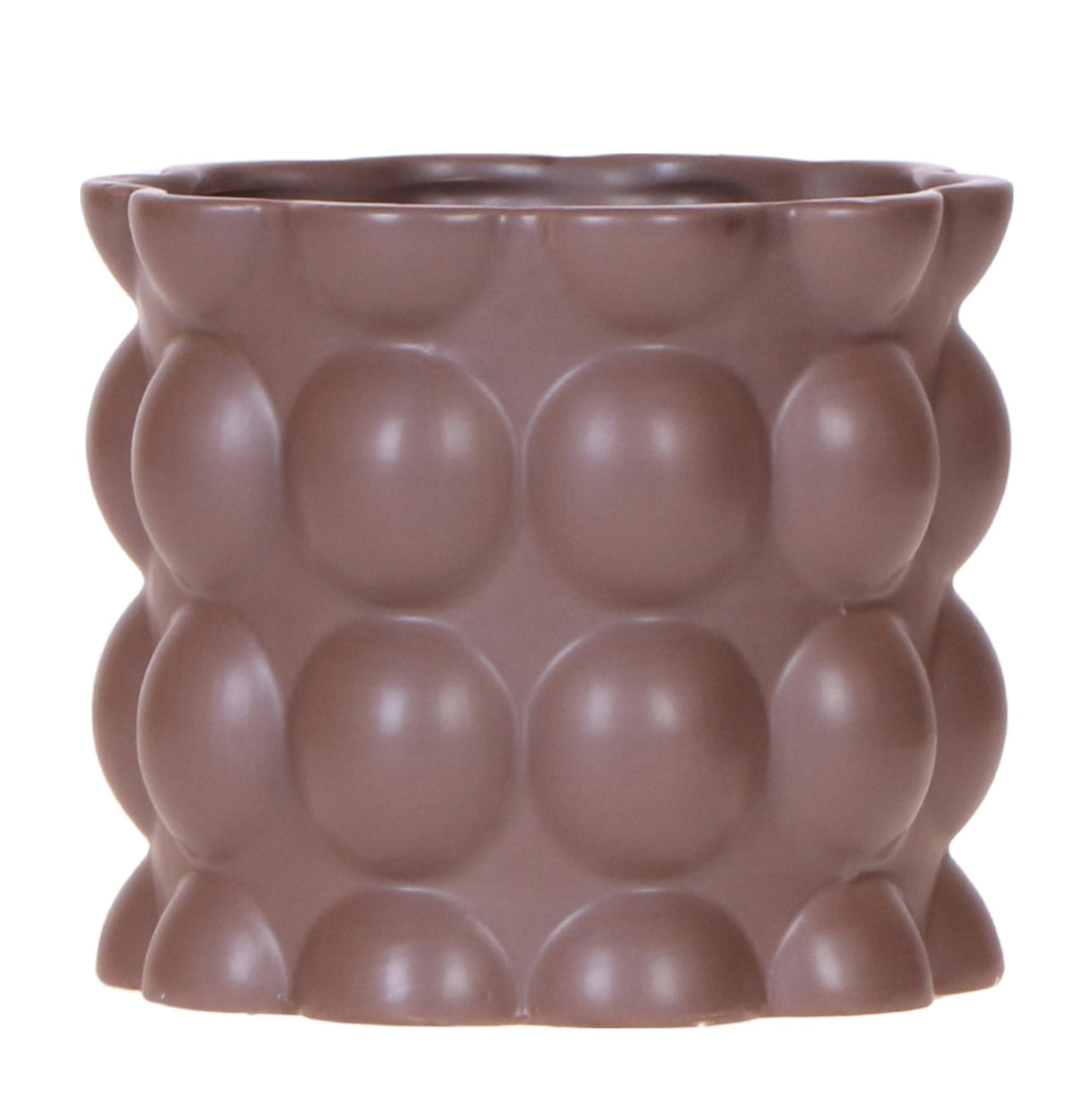 Kolibri Home | Cotton sierpot - Brown - Ø12cm