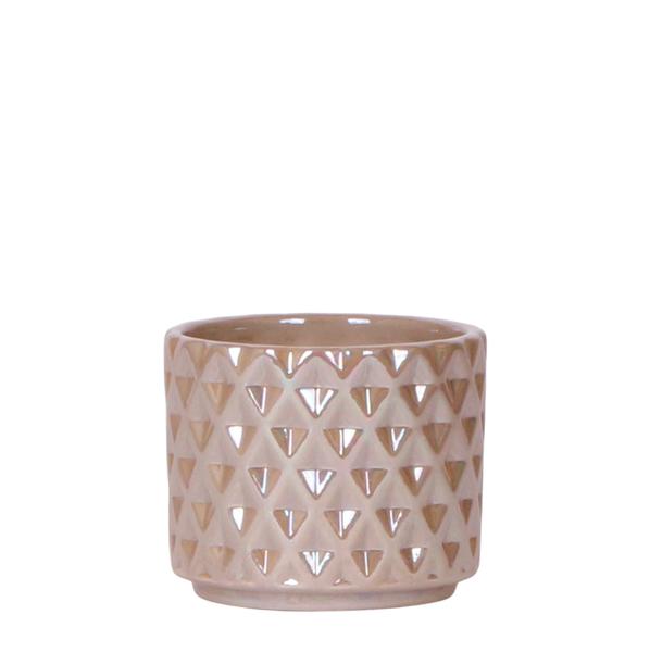 Kolibri Home | Pot décoratif perle diamant - Sable - Ø6cm