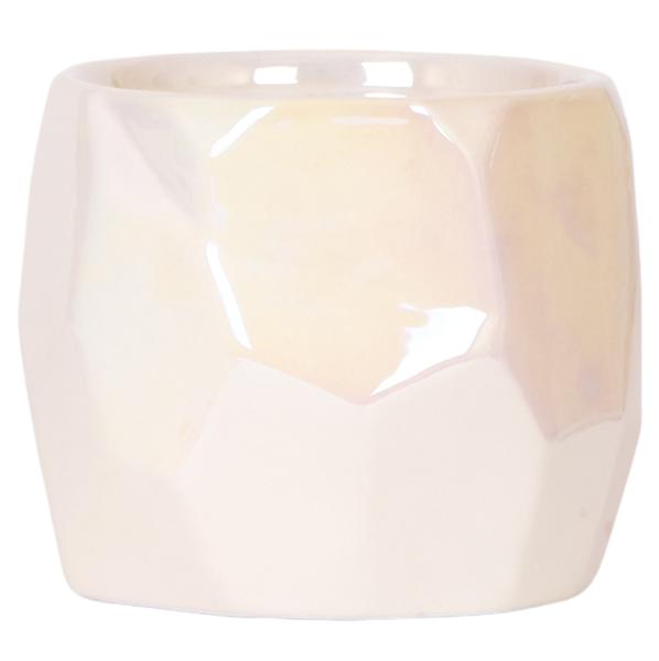 Pearl pot - Travertine - Ø12cm